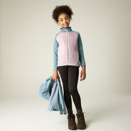 Зимно яке за момичета Regatta Girls Trekktain 3-in-1 II DusBluPwLil