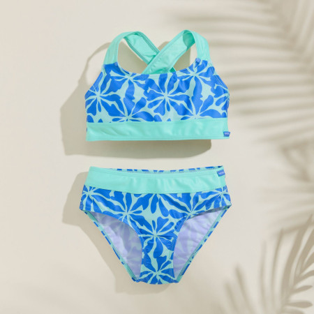 Детски бански Regatta Dakaria Bikini III SnBluIcGrnFl