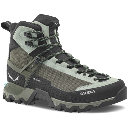 Дамски обувки за трекинг Salewa Mtn Trainer 3 Tech Mid Gtx W зелен Shadow/Faded Green