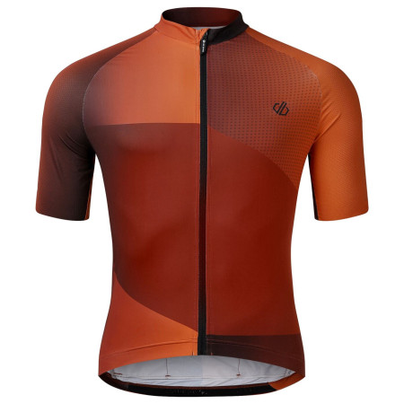 Мъжка колоездачна фланелка Dare 2b Lightning Short Sleeve Printed Jersey кафяв ArabSpGradPr