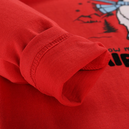 Детска тениска Alpine Pro Ecco 2 Red