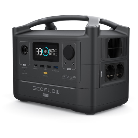 Зарядна станция EcoFlow River600 MAX черен