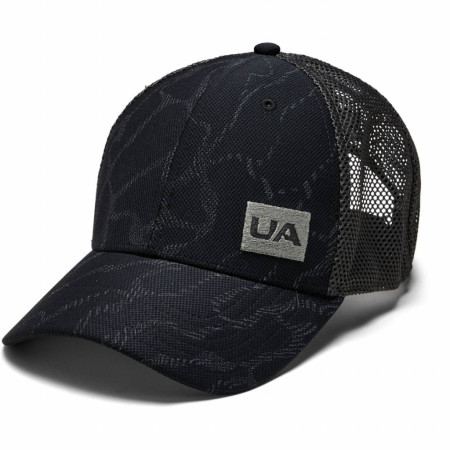 Шапка с козирка Under Armour Men's Blitzing Trucker 3.0 черен Black/Black/SlatePurple