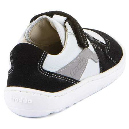 Детски маратонки Frodo Barefoot river White/Black