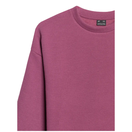 Детски суитшърт 4F Sweatshirt F1936 Dark Pink