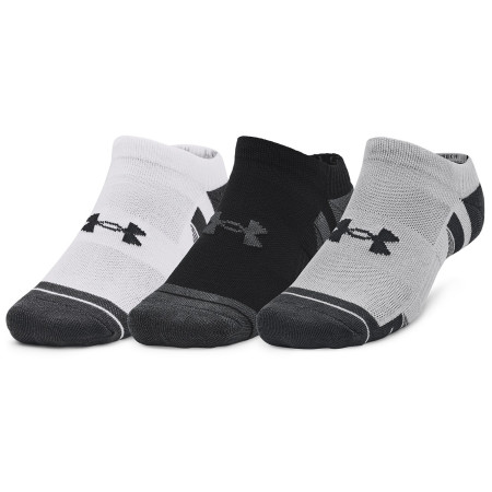 Комплект чорапи Under Armour Performance Tech 3pk NS сив Mod Gray / White / Jet Gray