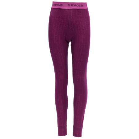Детско термо бельо Devold Duo Active Junior Long Johns розов plum