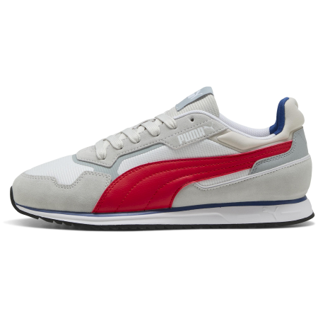 Мъжки обувки Puma Softride St Miler сив Cool Light Gray-For All Time Red-PUMA White
