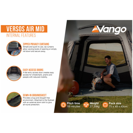Форселт Vango Versos Air Mid