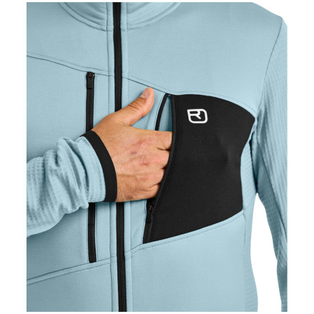 Мъжки суитшърт Ortovox Fleece Grid Jacket M