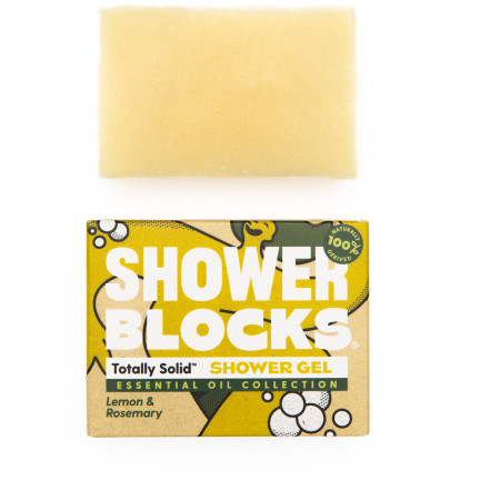 Душ гел Totally Solid Solid Shower Gel EO Range - Lemon & Rosemary