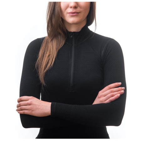 Дамска функционална блуза Sensor Merino DF с цип