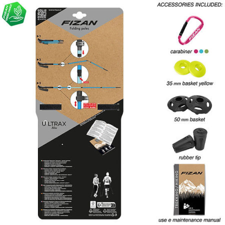 Туристически щеки Fizan Ultrax Alu