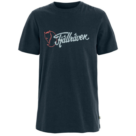 Мъжка тениска Fjällräven Archive Logo T-Shirt M тъмно син Dark Navy