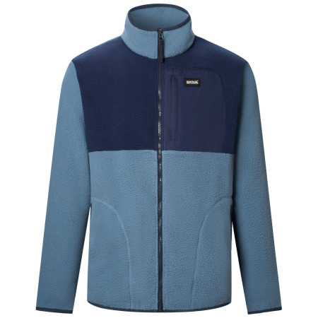 Функционален мъжки суитшърт Regatta Frankie Borg Colour Block сив/син GryMirge/Nvy