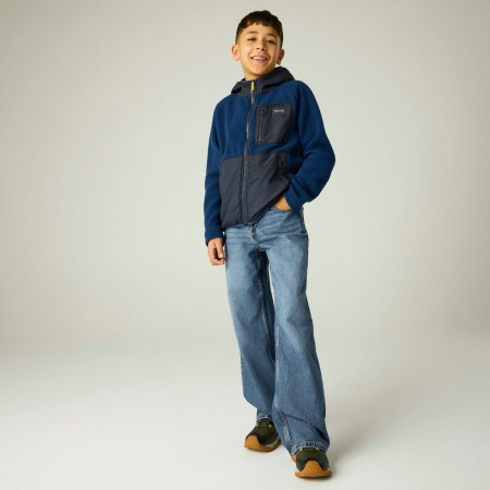 Детски суитшърт Regatta Munro Hybrid Jacket AviBlueNavy