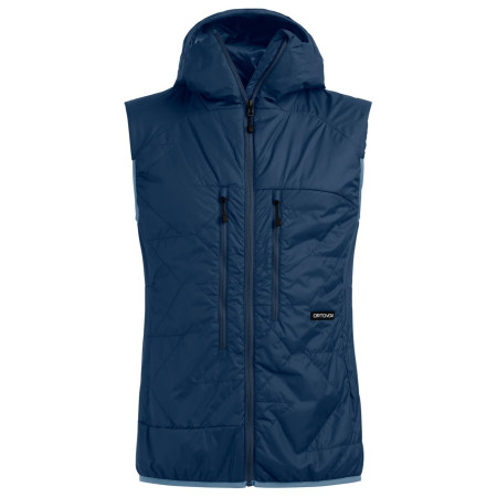 Мъжка жилетка Ortovox Venet Swisswool 60 Vest син Blue Nunatak