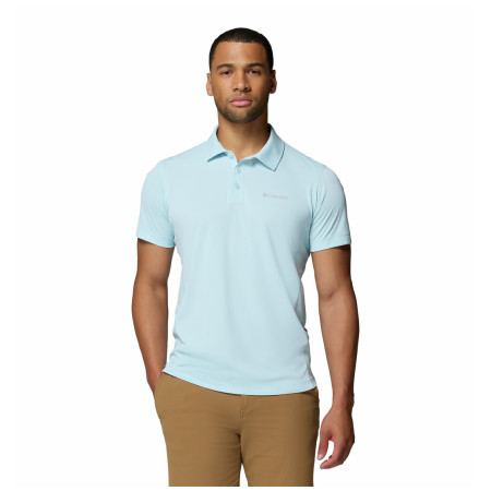 Мъжка тениска Columbia Zero Rules™ Light Polo светло син Marine Light