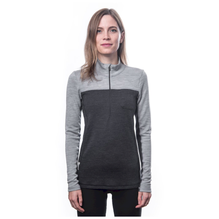 Дамска функционална блуза Sensor Merino Bold dl. rukáv zip