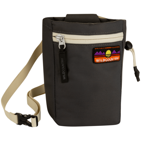 Плик за магнезий Wild Country Flow Chalk Bag черен onyx