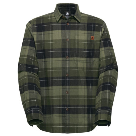 Мъжка риза Mammut Trovat Longsleeve Shirt Men зелен/черен 40299 marsh-black
