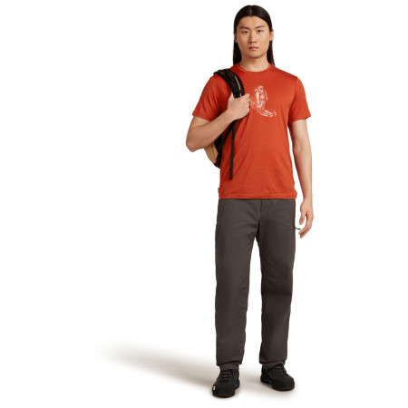 Мъжка тениска Icebreaker Merino 150 Tech Lite Skiing Yeti