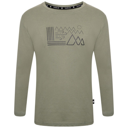Детска тениска Dare 2b Go Beyond L/S Tee тъмно зелен