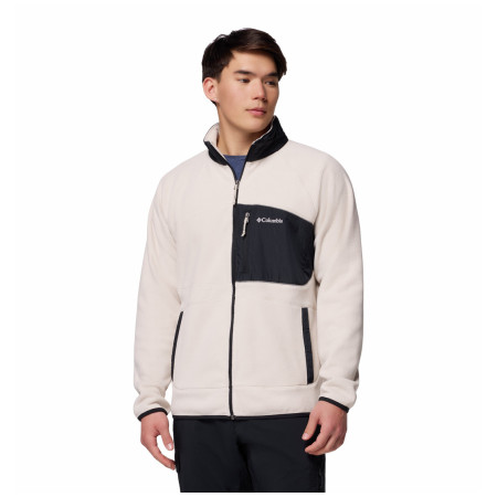Мъжки суитшърт Columbia Fast Trek™ Overlay Full Zip бежов Dark Stone, Black