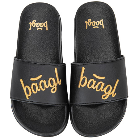 Детски чехли Baagl Logo Gold
