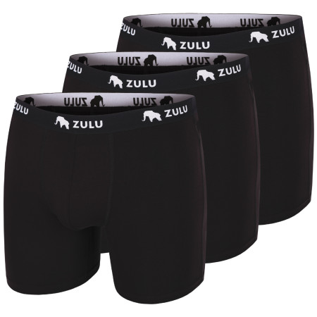 Мъжки боксерки Zulu Bambus 210 6in 3-pack черен black