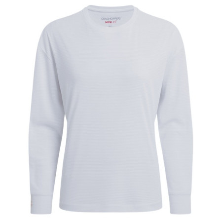 Дамска тениска Craghoppers NosiLife SolarShield+ Long Sleeved T-Shirt бял White