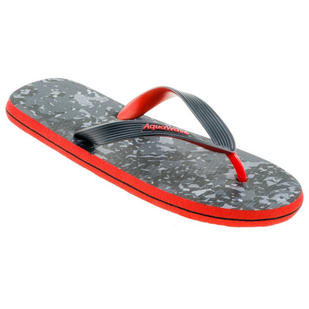 Мъжки джапанки Aquawave Roboor червен PoppyRedJeanPrint