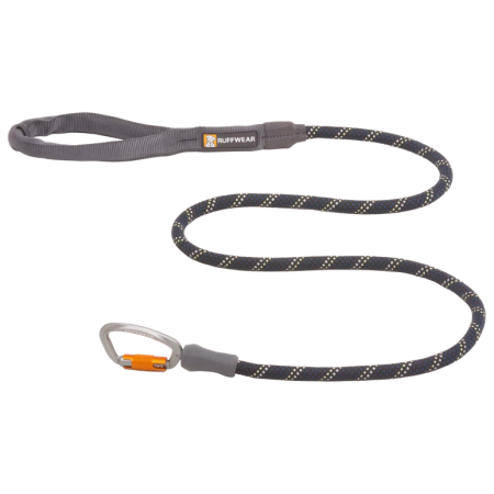 Повод за куче Ruffwear Knot-a-Leash™ черен Obsidian Black
