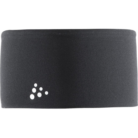 Лента за глава Craft Cool черен Black