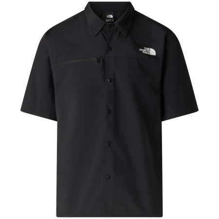 Мъжка риза The North Face Packable Short Sleeve Shirt черен TNF BLACK