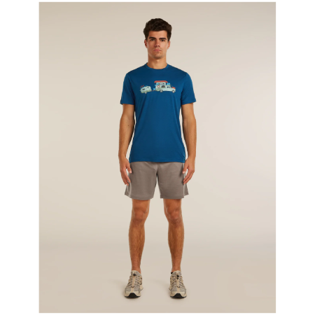 Функционална мъжка тениска Icebreaker Men Merino 150 Tech Lite SS Tee Transportage