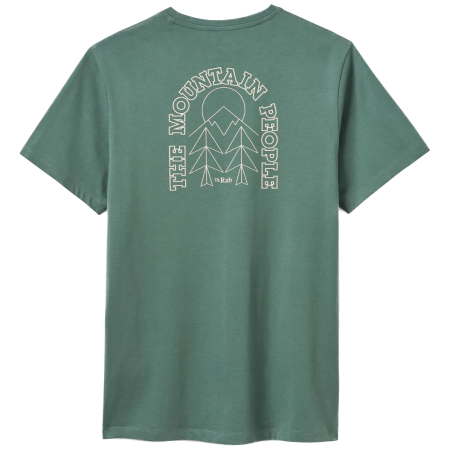Дамска тениска Rab Stance Cirque Tee зелен