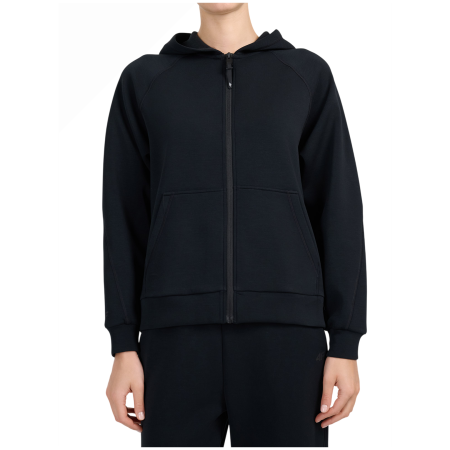 Дамски суитшърт 4F Sweatshirt F2664 черен Deep Black