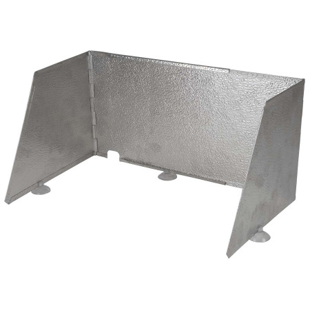 Противоветрен параван Crespo P/258 Windbreak сребърен