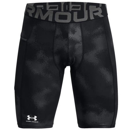 Функционално мъжко долно  бельо Under Armour HG Armour Printed Lg Sts черен/сив Black/White