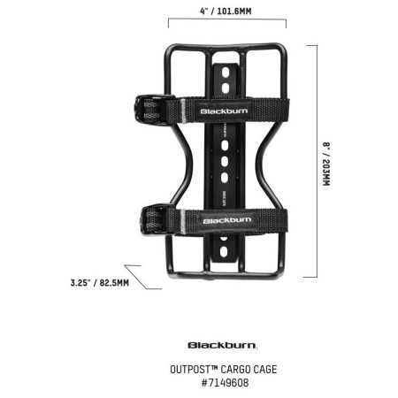 Стойка за бутилка Blackburn Outpost Cargo Cage