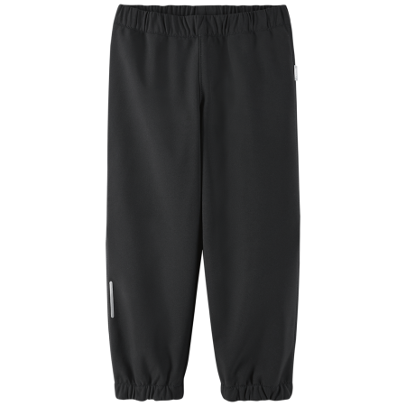 Софтшел детски панталон Reima Oikotie Black черен Black