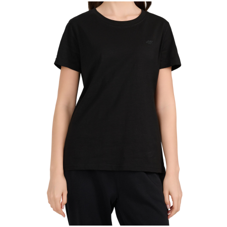 Дамска тениска 4F Tshirt F3308 черен Deep Black