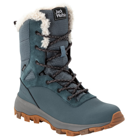Дамски зимни ботуши Jack Wolfskin Everquest Texapore Snow High W син/сив