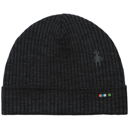 Шапка Smartwool Thermal Merino Rib Beanie черен CHRCL HEATHER