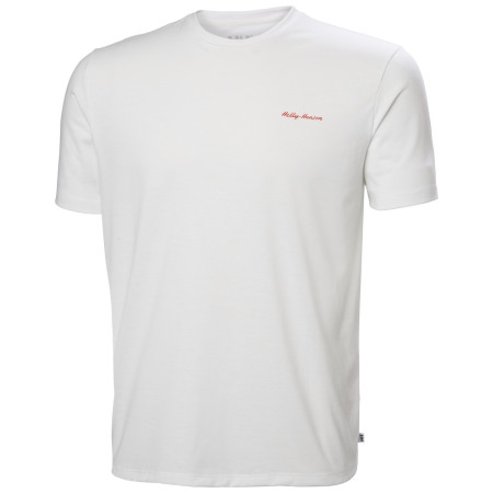Мъжка тениска Helly Hansen Skog Graphic T-Shirt бял 003 White