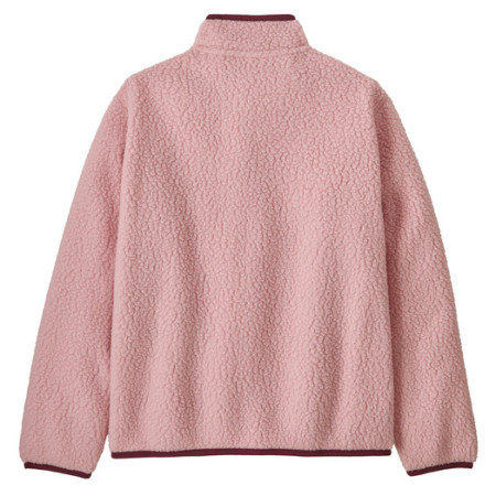 Детски суитшърт Patagonia K's Retro Pile Jacket - Fuzzy Mauve