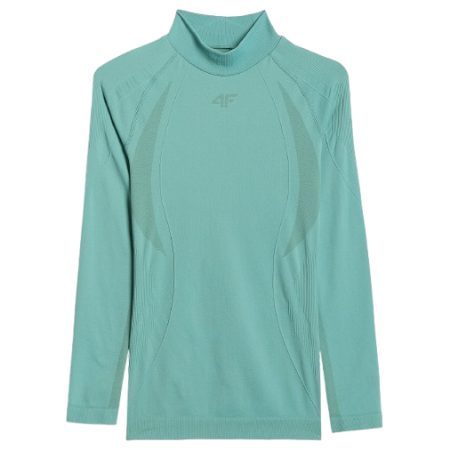 Дамска функционална блуза 4F Seamless Underwear F216 светло син TEAL