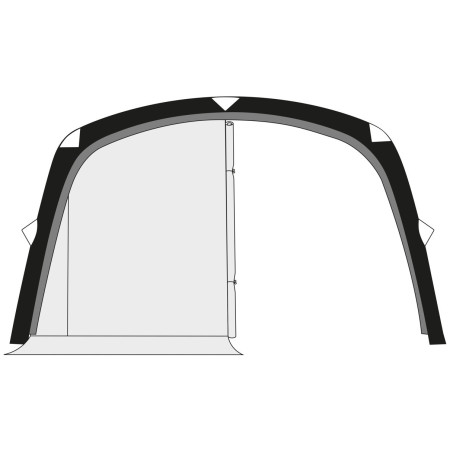 Стена на заслон Brunner Skia Frontwall 400