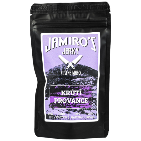 Сушено месо Jamiro´s Jerky Krůtí Provance, 50g